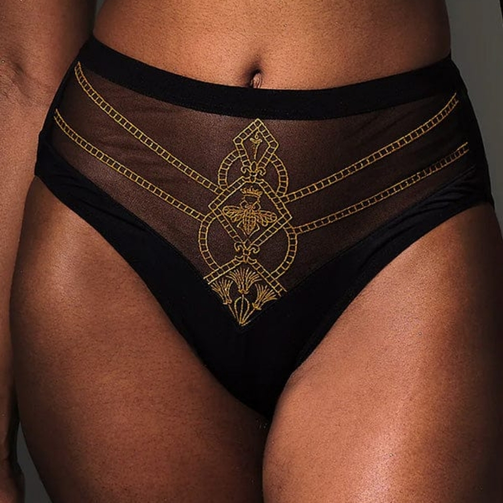 NWT Thistle & Spire Abielle Brief Black XS